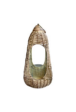 Damn Lantern w. glass D19H38cm