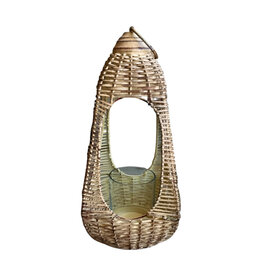 Damn Lantern w. glass D19H38cm