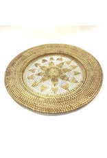 Damn Wallplate Rattan D50cm