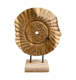 Damn Fossiel wood D30H40cm
