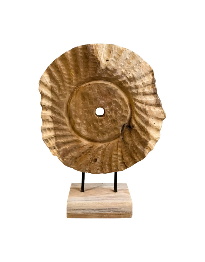Damn Fossiel wood D30H40cm