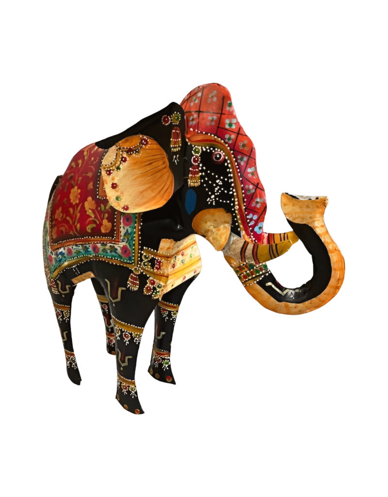 Damn Elephant India iron 44x15H40cm