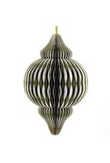 Damn Papieren honeycomb hanger 75cm groen met wit