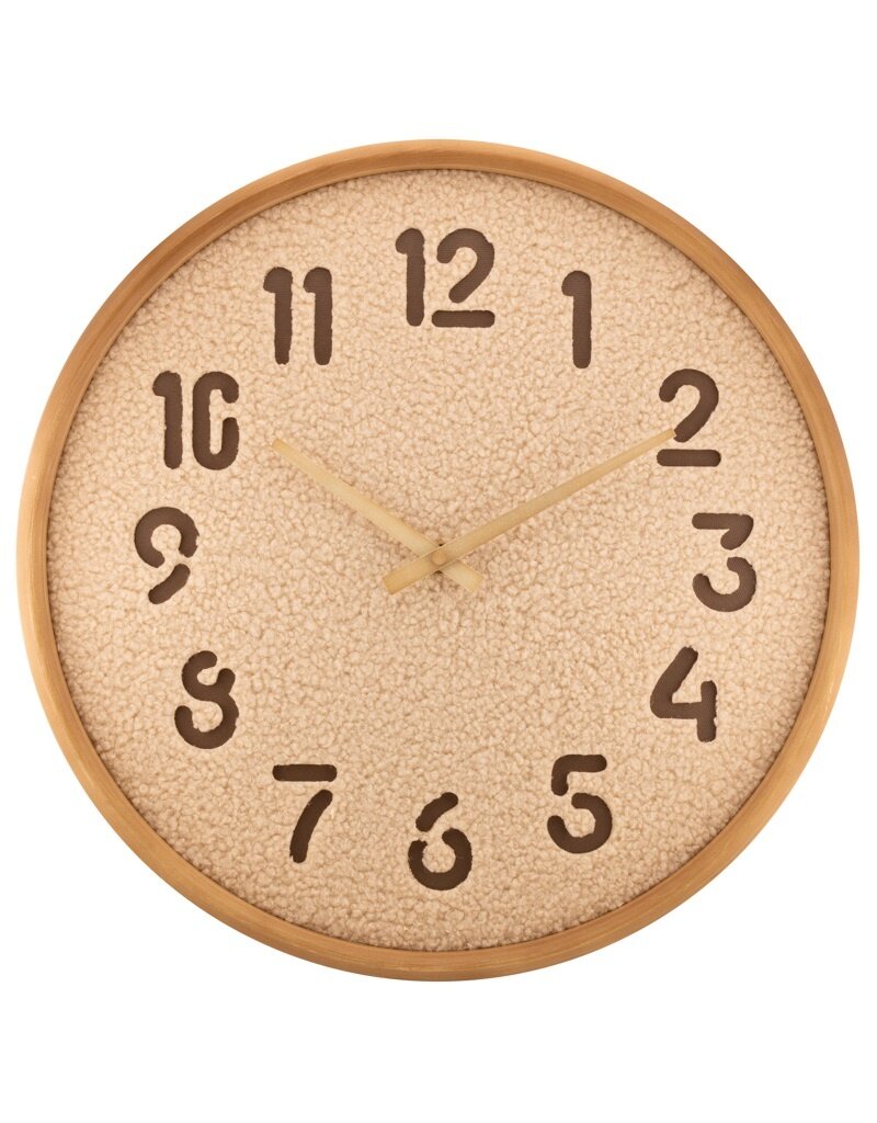 Damn Wandklok Wova 40cm beige