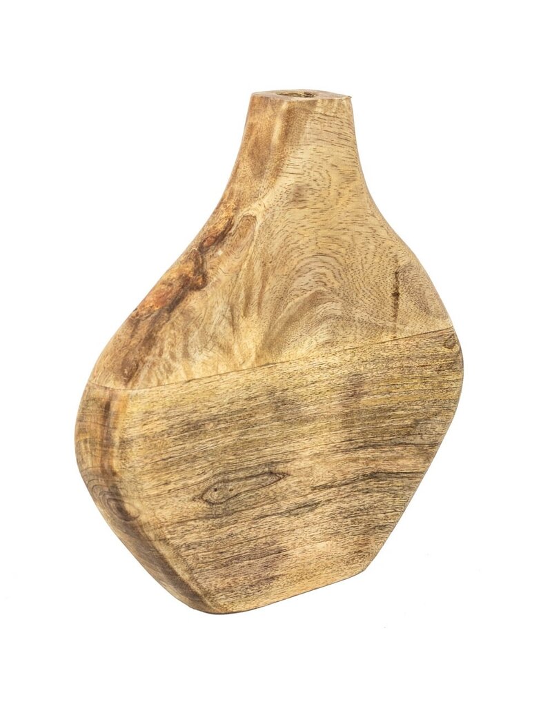 Damn Houten vaas organisch naturel