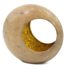 Damn Standing egg windlicht peach