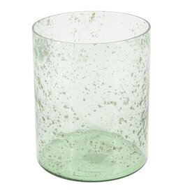 Damn Windlicht bubbelglas blank