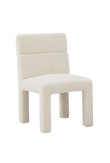 Damn Eetkamerstoel Dae in stof beige**