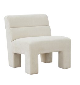 Damn Fauteuil Micha in stof beige**