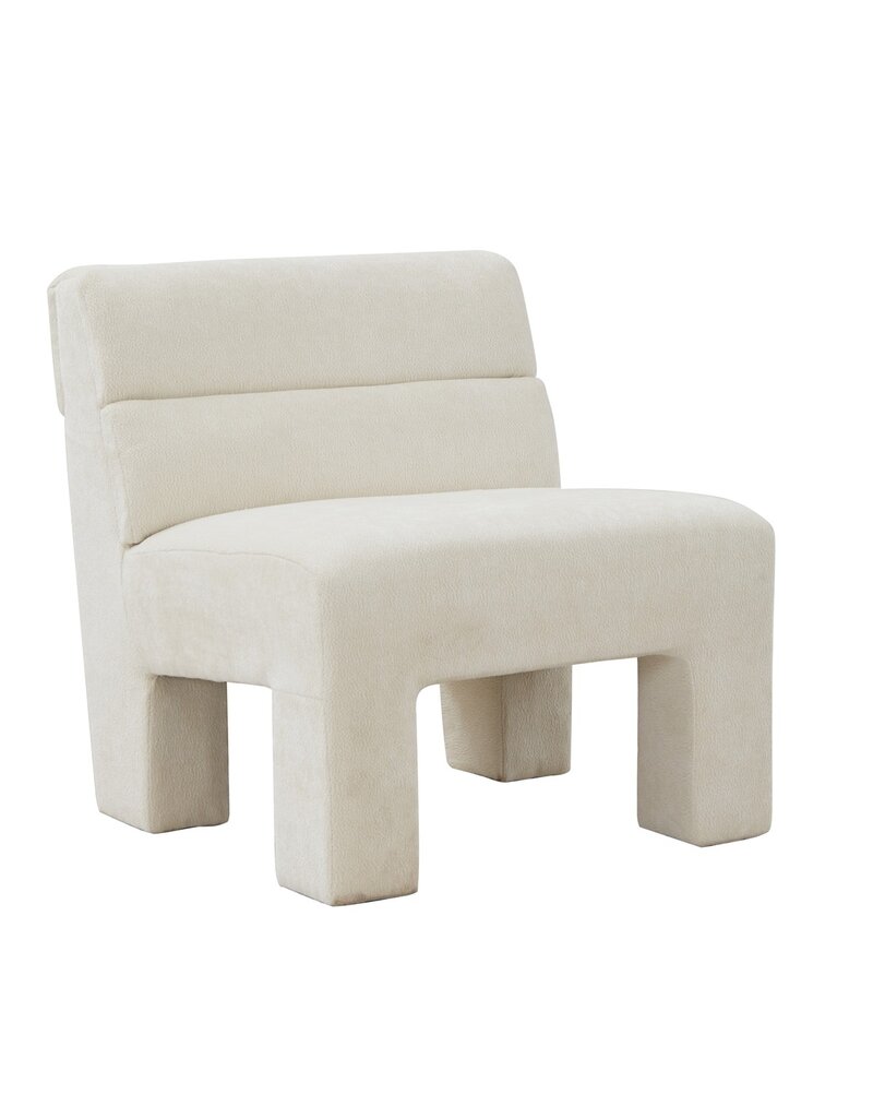 Damn Fauteuil Micha in stof beige**