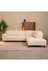 Damn LABEL51 Hoekbank Santino - Naturel - Chenille - Hoekbank Rechts