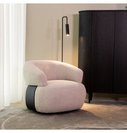 Damn LABEL51 Fauteuil Valenza - Naturel - Boucle - One Size