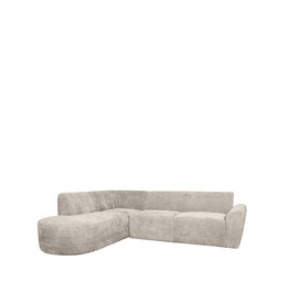 Damn LABEL51 Hoekbank Espen - Naturel - Chenille - Hoekbank Links