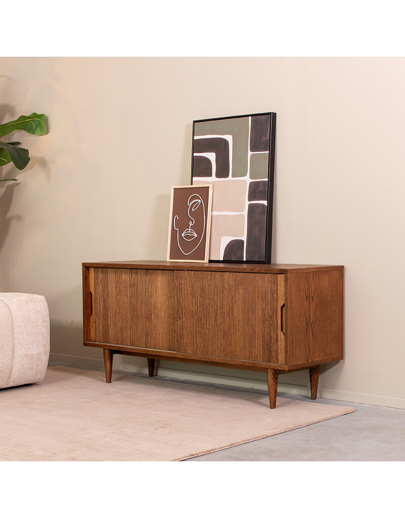 Damn LABEL51 Tv-Meubels Jule - Walnoot - Eiken - 130 cm