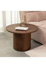 Damn LABEL51 Salontafel Oliva - Walnoot - Eiken - 60 cm - Rond
