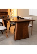 Damn LABEL51 Eetkamertafel Jule - Walnoot - Eiken - 210 cm