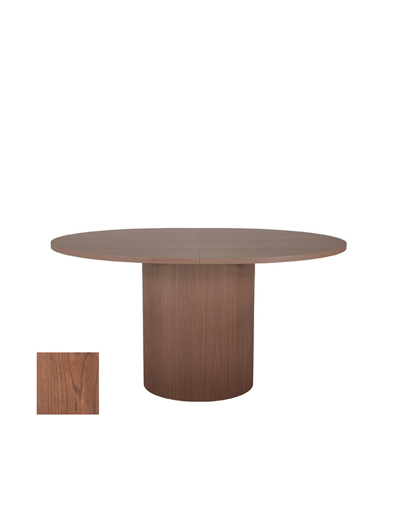 Damn LABEL51 Eetkamertafel Oliva - Walnoot - Eiken - 150-200 cm - Uitschuifbaar