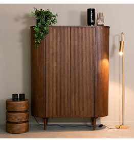 Damn LABEL51 Bergkasten Oliva - Walnoot - Eiken - 125 cm