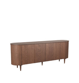 Damn LABEL51 Dressoir Oliva - Walnoot - Eiken - 220 cm
