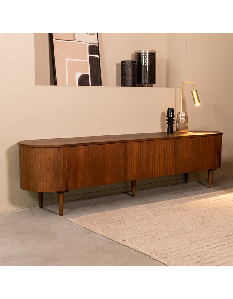 Damn LABEL51 Tv-Meubels Oliva - Walnoot - Eiken - 220 cm