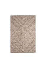Damn LABEL51 Vloerkleden Blendy - Taupe - Wol - 200x300 cm