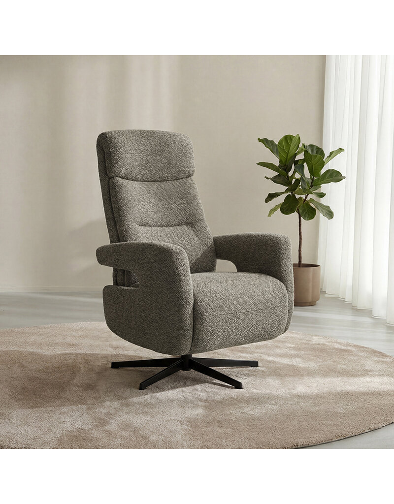 Damn LABEL51 Fauteuil Tampere - Mushroom - Royal Boucle - One Size