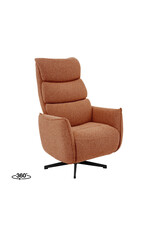 Damn LABEL51 Fauteuil Goteborg - Coral - Royal Boucle - 2-Motorig