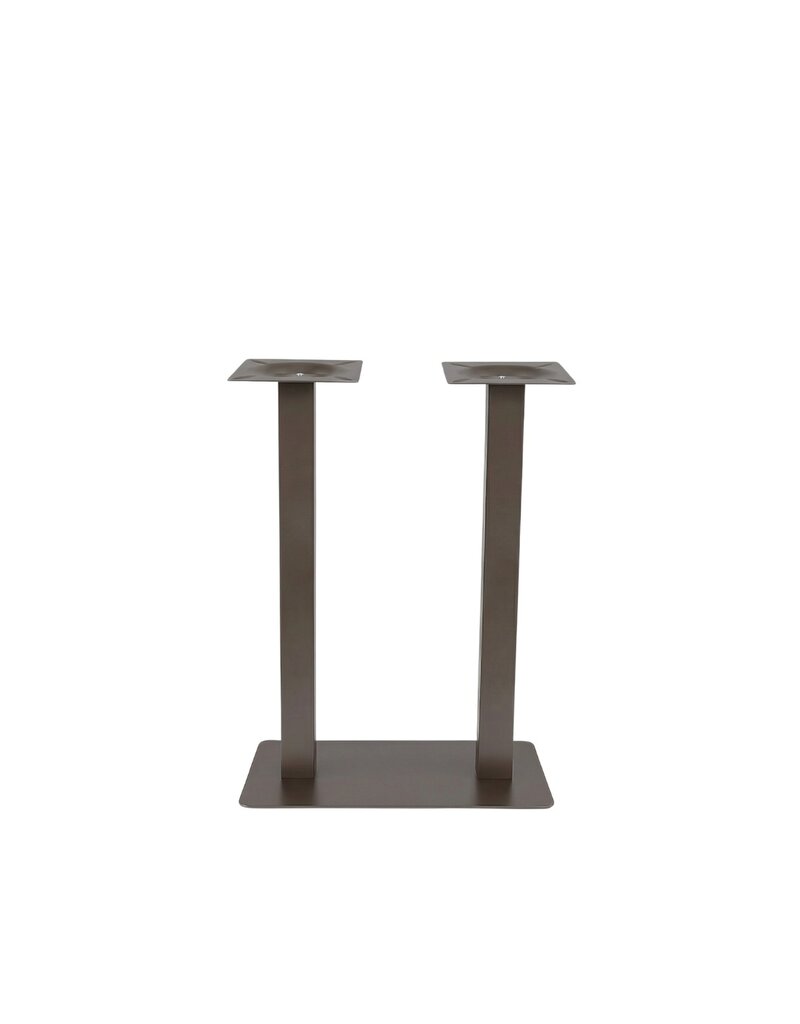 Damn LABEL51 Eetkamertafel Tafelpoot Dubbel - Brons - Metaal - Dubbel - 108 cm