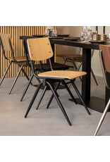 LABEL51 Eetkamerstoel Solid - Naturel - Hout
