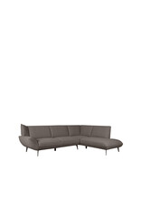 LABEL51 Hoekbank Pesaro - Bruin - Boucle - Rechts