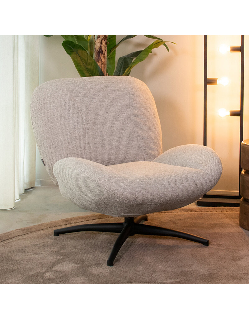 LABEL51 Fauteuil Clayton - Beige - Canyon