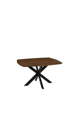 LABEL51 Eetkamertafel Blake - Nature - Mangohout - 130x130 cm