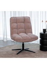LABEL51 LABEL51 Fauteuil Vince - Clay - Stof