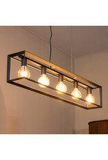 LABEL51 LABEL51 Hanglamp Tetto - Zwart - Metaal