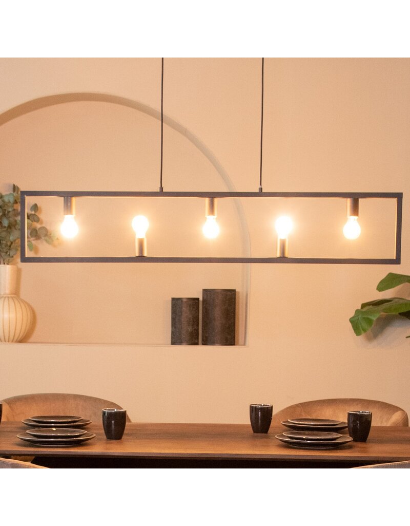 LABEL51 LABEL51 Hanglamp Quadrato - Zwart - Metaal