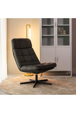 LABEL51 LABEL51 Fauteuil Alvar - Antraciet - Cosmo