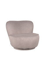 LABEL51 LABEL51 Fauteuil Bunny - Taupe - Microfiber