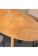 LABEL51 LABEL51 Eetkamertafel Ines - Naturel - Eiken - 240 cm