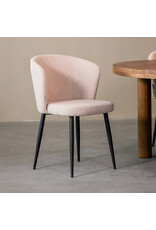 LABEL51 LABEL51 Eetkamerstoel Wave - Naturel - Boucle