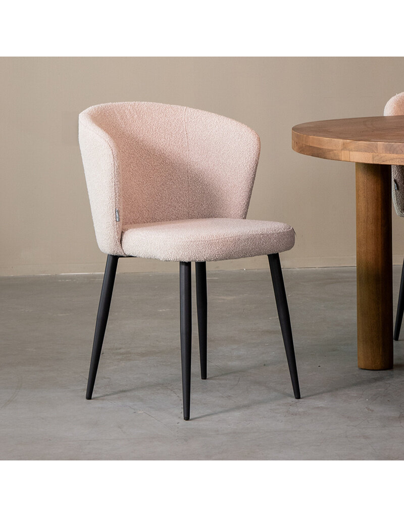 LABEL51 LABEL51 Eetkamerstoel Wave - Naturel - Boucle
