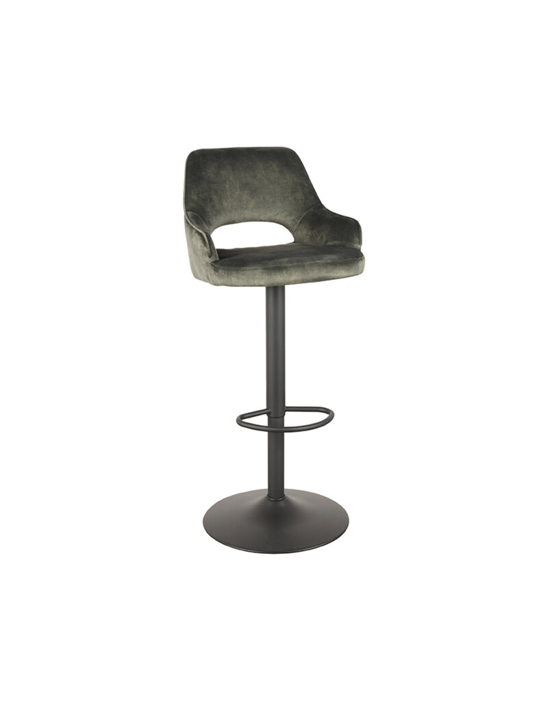 LABEL51 LABEL51 Barkruk Fer - Hunter - Velours