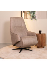 Damn LABEL51 Fauteuil Odense - Taupe - Kunstleder - One Size
