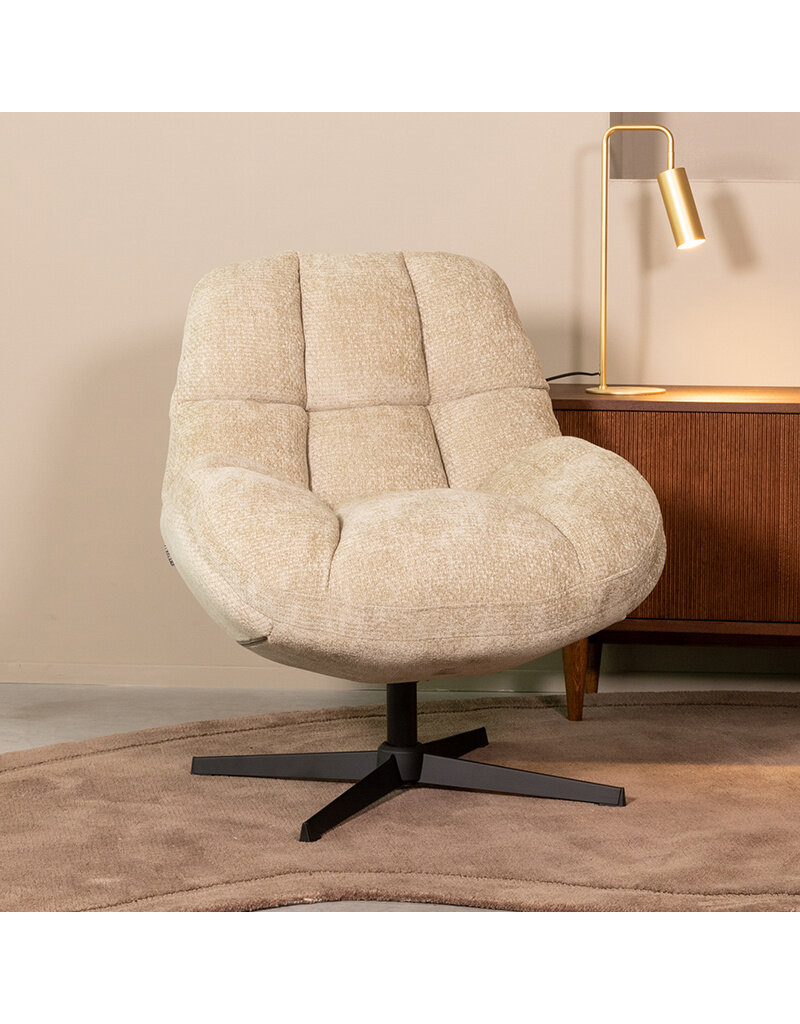 Damn LABEL51 Fauteuil Huxley - Mushroom - Chenille - One Size