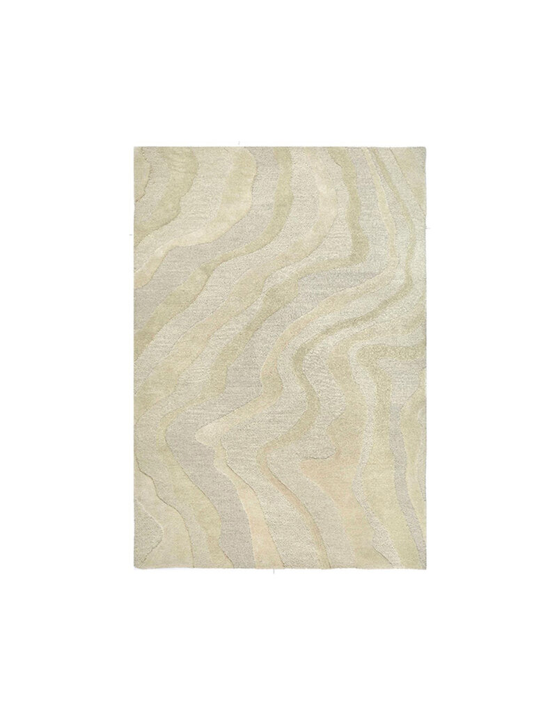 Damn LABEL51 Vloerkleden Mosa - Zand - Wol - 160x230 cm