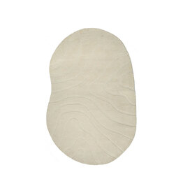 Damn LABEL51 Vloerkleden Goa - Zand - Polyester - 160x230 cm - Organisch