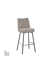 Damn LABEL51 Barkruk Lennon - Naturel - Royal Boucle - Hoog