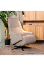 Damn LABEL51 Fauteuil Odense - Mushroom - Boucle - 2-Motorig