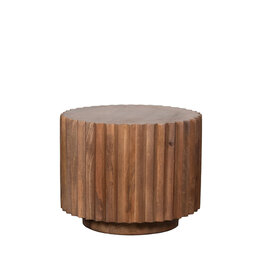 Damn LABEL51 Salontafel Novan - Nature Smooth - Mangohout - 50 cm - Rond