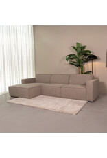 Damn LABEL51 Hoekbank Kay - Mushroom Royal Boucle - Boucle - Loungebank Links