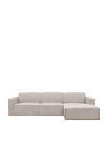 Damn LABEL51 Hoekbank Kay - Naturel Royal Boucle - Boucle - Loungebank Rechts